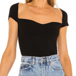 Superdown Rachelle Knit Top NWOT